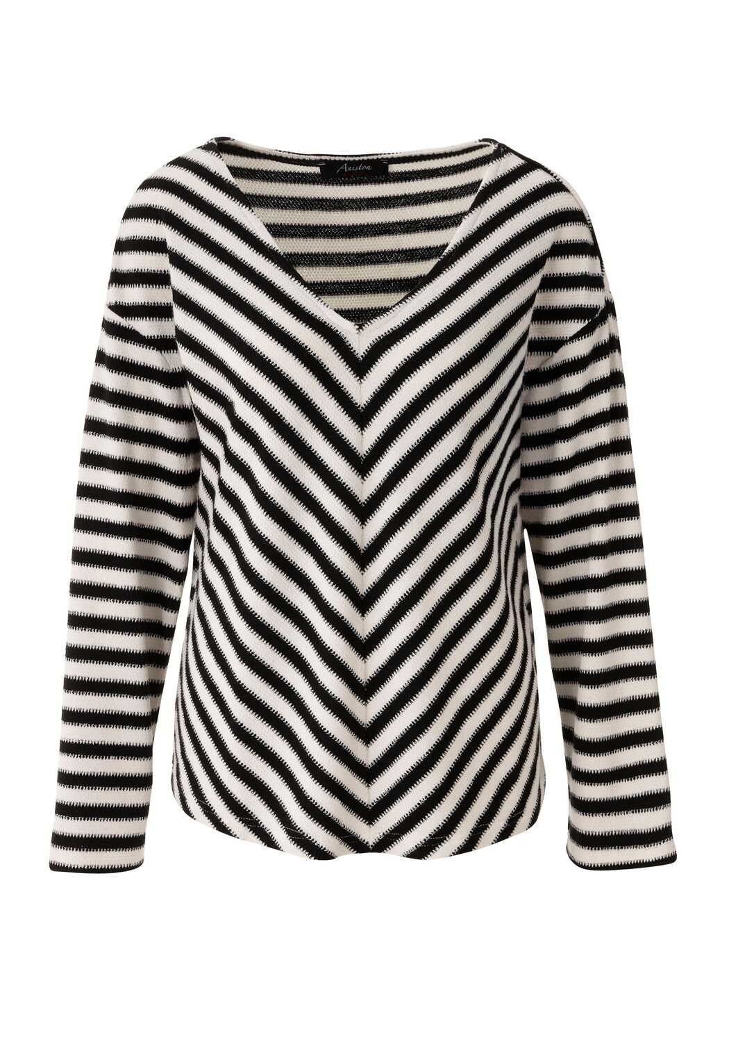 Aniston CASUAL Лонгслив в черном цвете
Aniston CASUAL Лонгслив в черном цвете