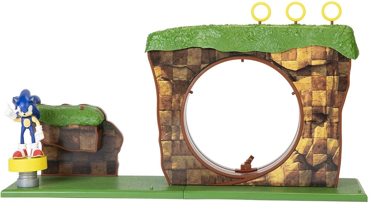 Соник, Зона Зеленых Холмов, фигурка Sonic
Соник, Зона Зеленых Холмов, фигурка Sonic