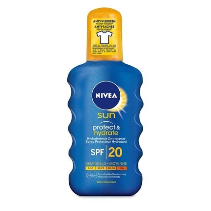 Солнцезащитный спрей Nivea Protect & Hydrate SPF 20 200 мл
Солнцезащитный спрей Nivea Protect & Hydrate SPF 20 200 мл