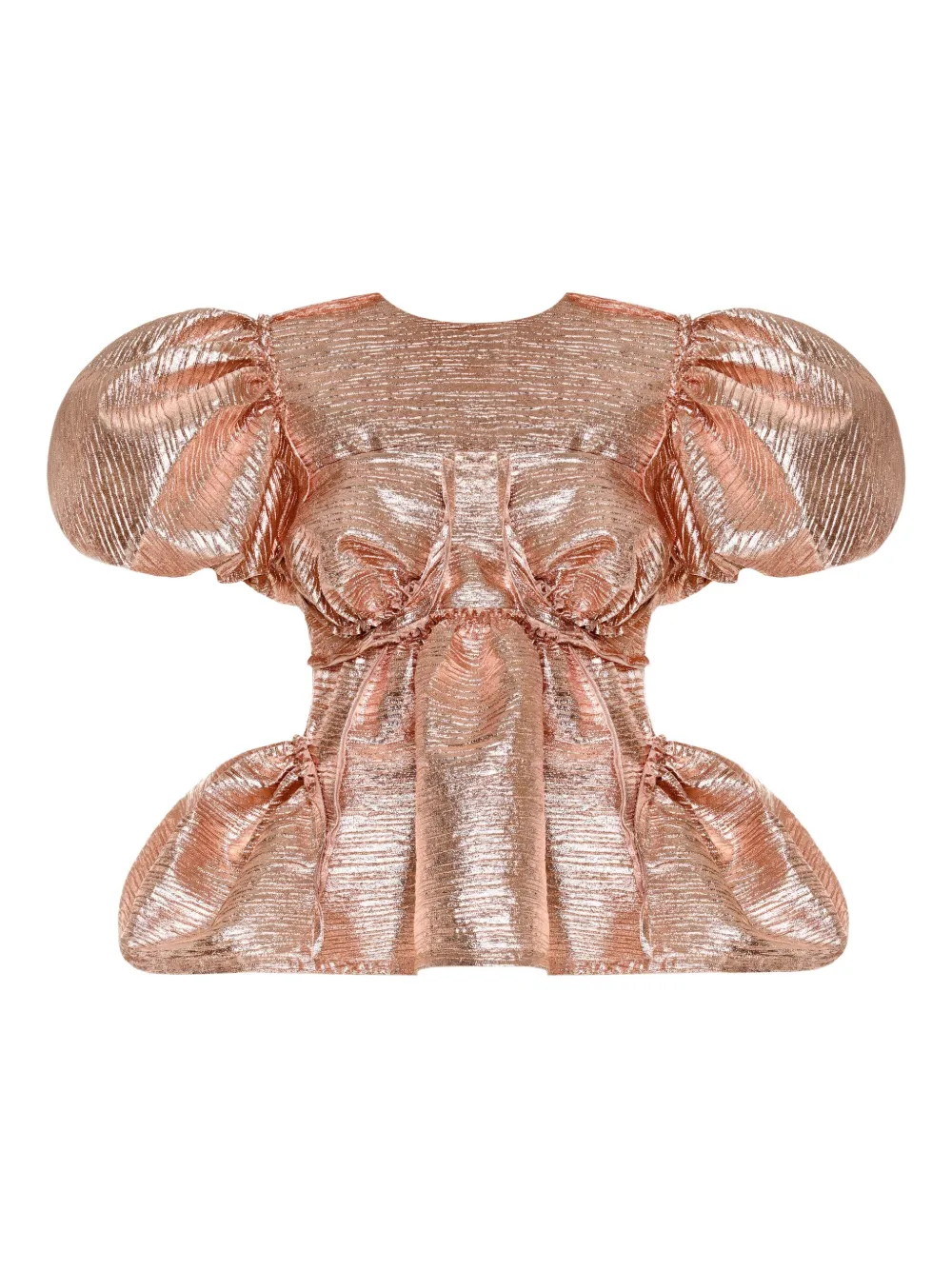 Плиссированная блузка с объемными рукавами ANOUKI, розовый
Плиссированная блузка с объемными рукавами ANOUKI, розовый