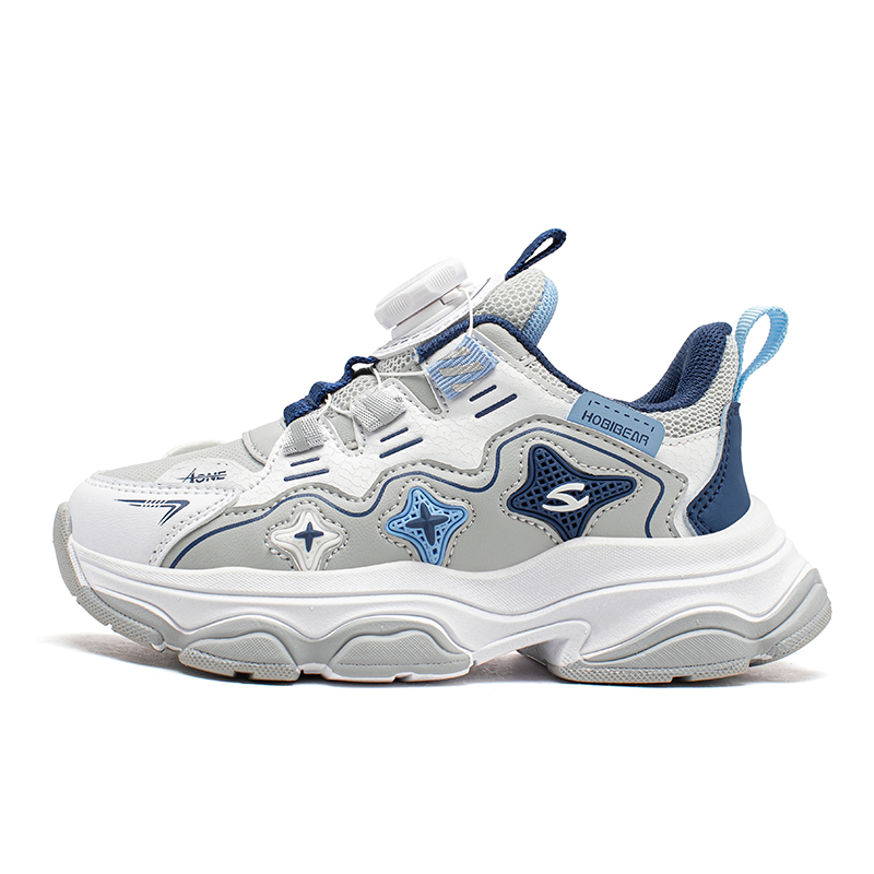 Антискользящие и износостойкие амортизирующие низкие детские кроссовки Kids' HOBIBEAR, серо-голубые
Антискользящие и износостойкие амортизирующие низкие детские кроссовки Kids' HOBIBEAR, серо-голубые