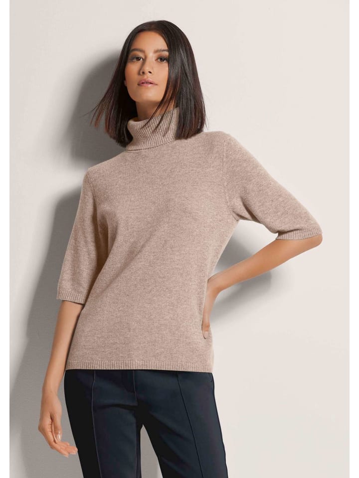 MADELEINE Роскошный вязаный свитер с высоким воротником из берберской/меланжевой ткани
MADELEINE Роскошный вязаный свитер с высоким воротником из берберской/меланжевой ткани