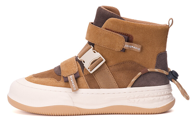 Кеды, скейтборд обувь женская высокая Joy&Mario, коричневый
Кеды, скейтборд обувь женская высокая Joy&Mario, коричневый