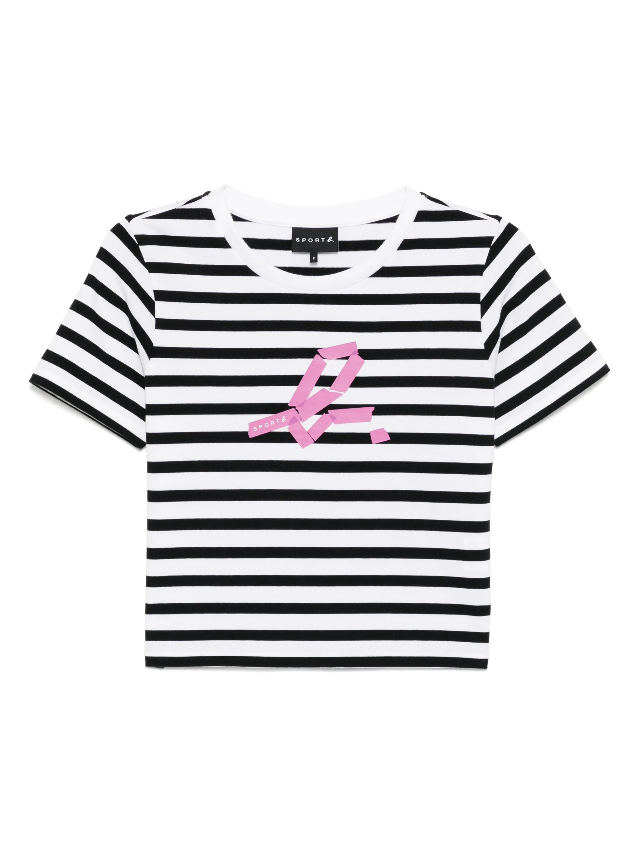 Укороченная футболка в полоску Sport B. By Agnès B., белый
Укороченная футболка в полоску Sport B. By Agnès B., белый