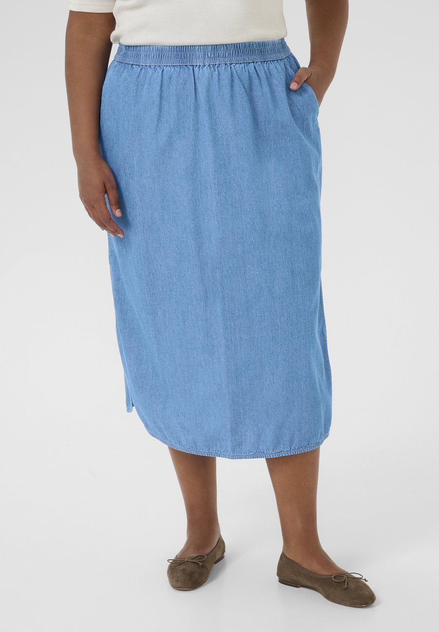 Юбка Kaffe Curve LOUISA, Medium Blue Chambray/Blue Denim
Юбка Kaffe Curve LOUISA, Medium Blue Chambray/Blue Denim