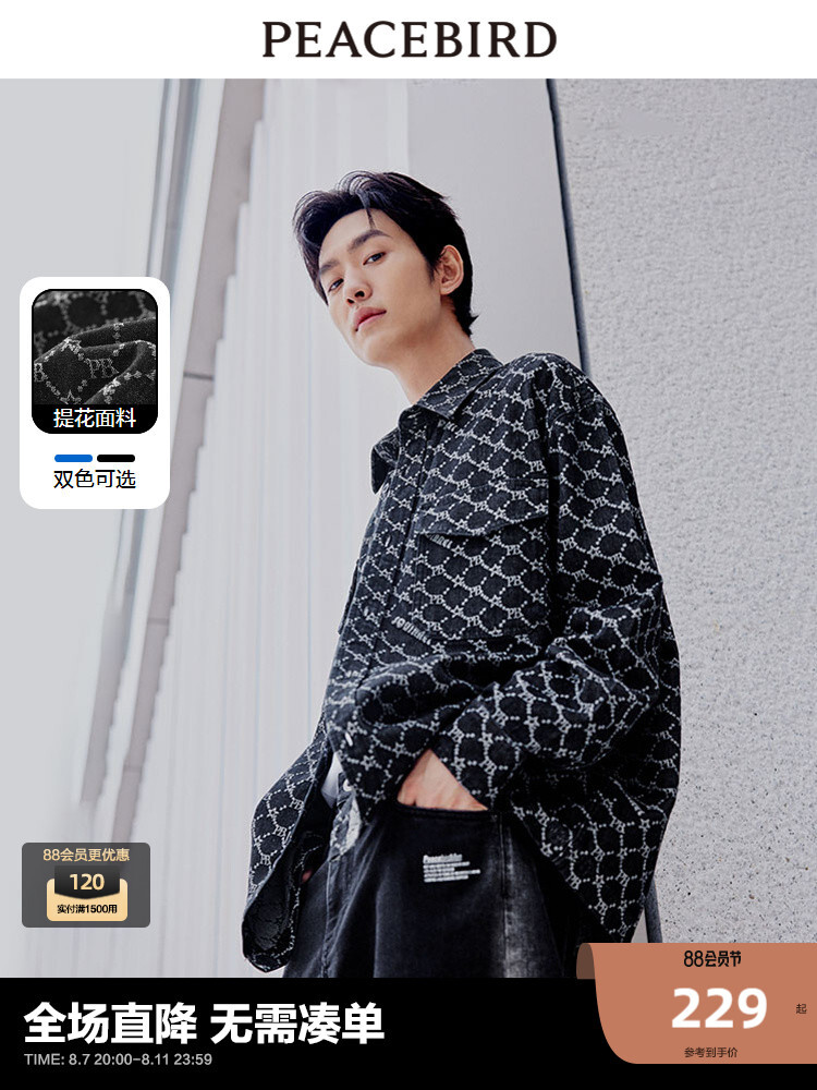 Куртка мужская Peacebird с принтом, синий
Куртка мужская Peacebird с принтом, синий