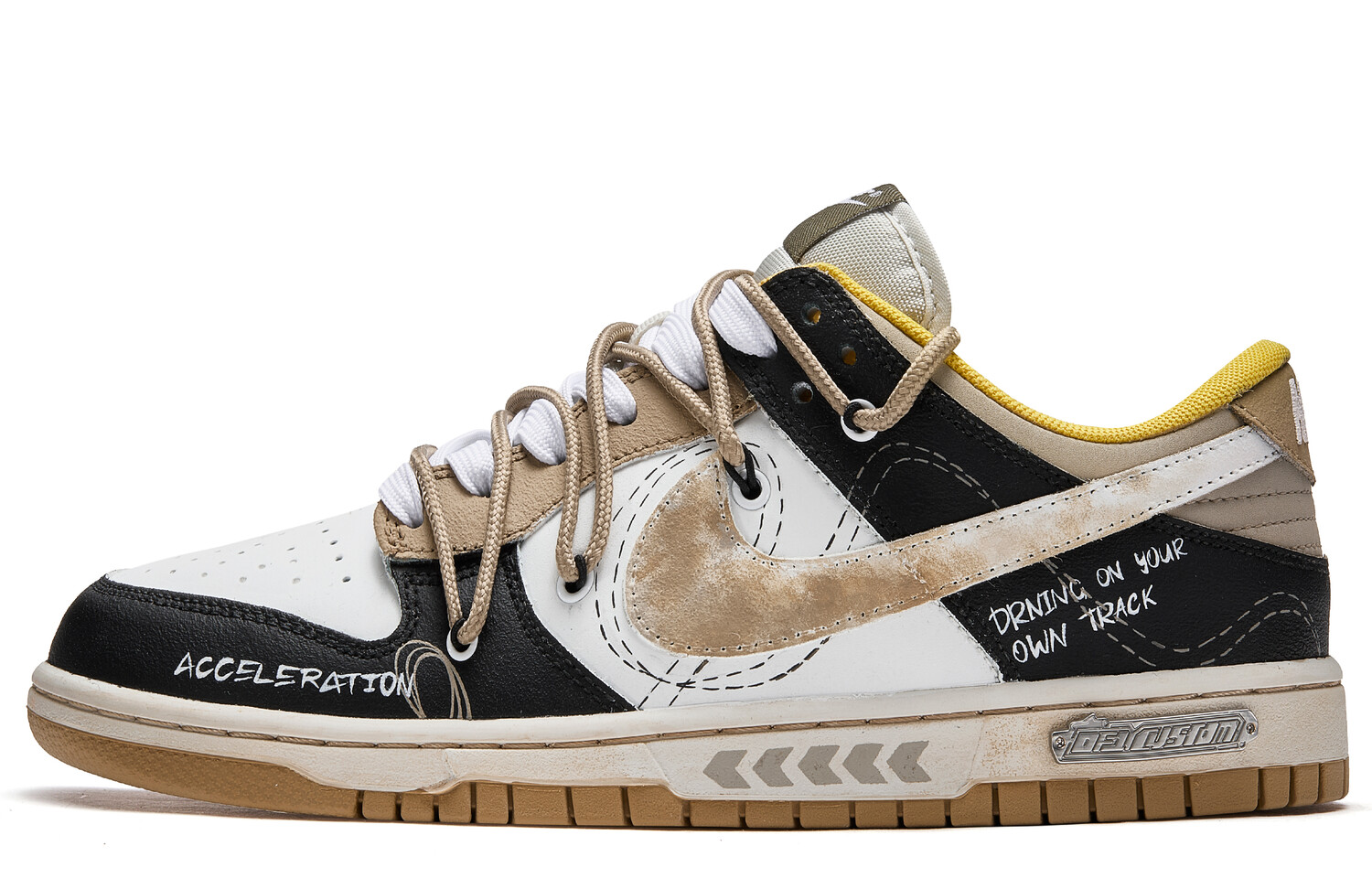 Кроссовки Nike Dunk Skateboarding Shoes Unisex Low-top Black/White/Brown, черный/белый
Кроссовки Nike Dunk Skateboarding Shoes Unisex Low-top Black/White/Brown, черный/белый