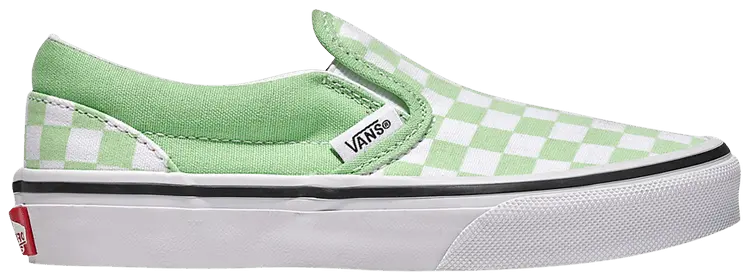 Кроссовки Vans Classic Slip-On Kids 'Checkerboard - Pistachio Green', зеленый
Кроссовки Vans Classic Slip-On Kids 'Checkerboard - Pistachio Green', зеленый