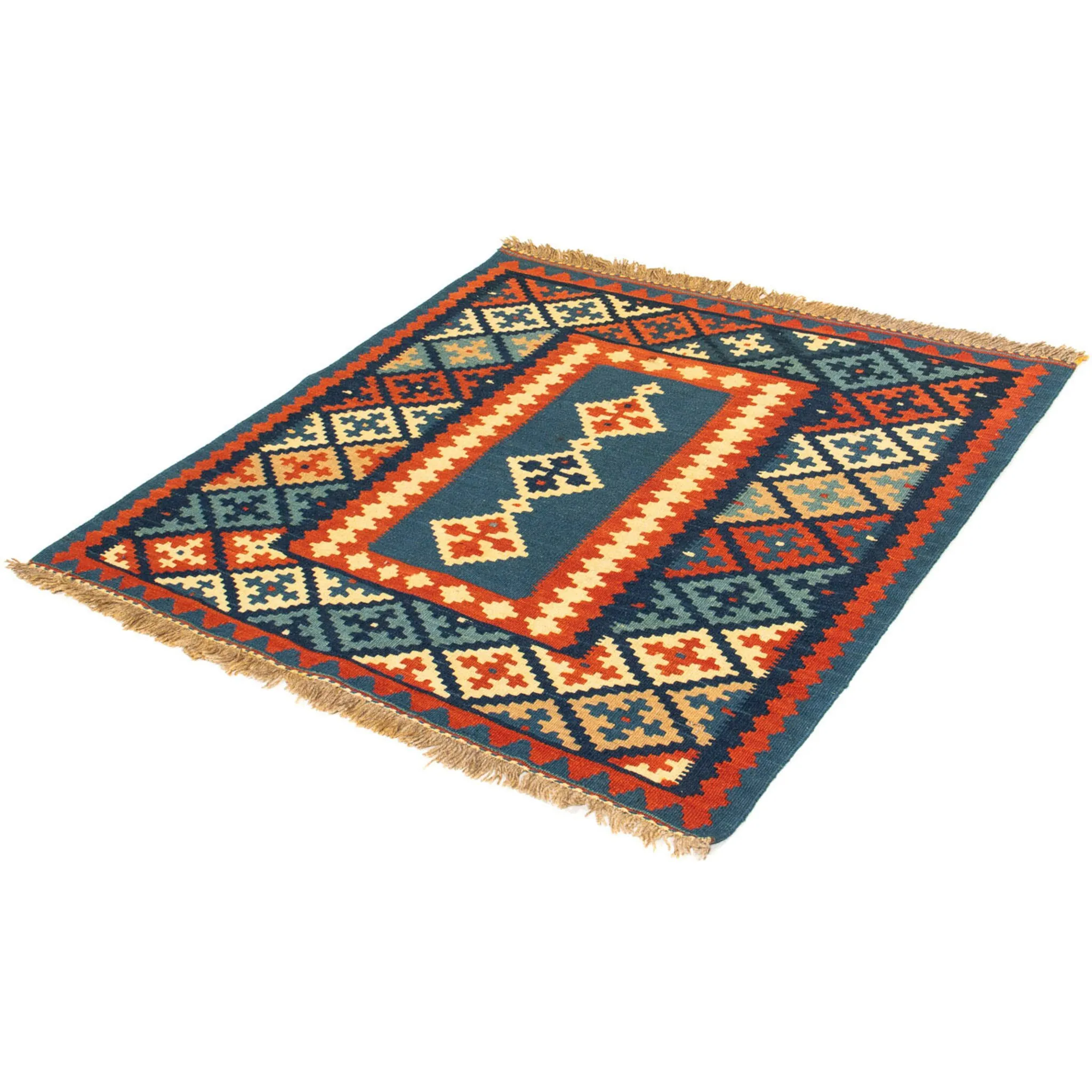 Шерстяной ковер Morgenland «Kilim - Oriental Square - 100 x 100 см - темно-синий», квадратный, высота 6 мм, гостиная, цельный
Шерстяной ковер Morgenland «Kilim - Oriental Square - 100 x 100 см - темно-синий», квадратный, высота 6 мм, гостиная, цельный