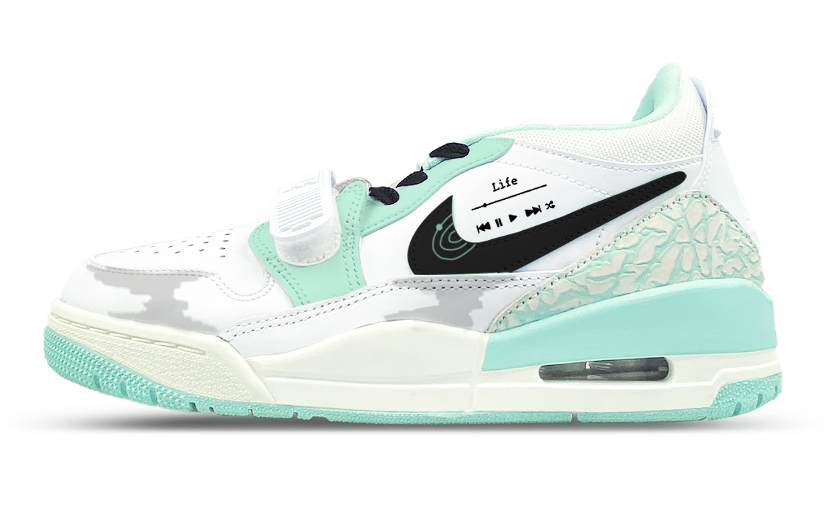 Jordan Наследие антискользящие износостойкие низкие винтажные баскетбольные кроссовки женские белый зеленый серый белый зеленый, цвет White Green
Jordan Наследие антискользящие износостойкие низкие винтажные баскетбольные кроссовки женские белый зеленый серый белый зеленый, цвет White Green