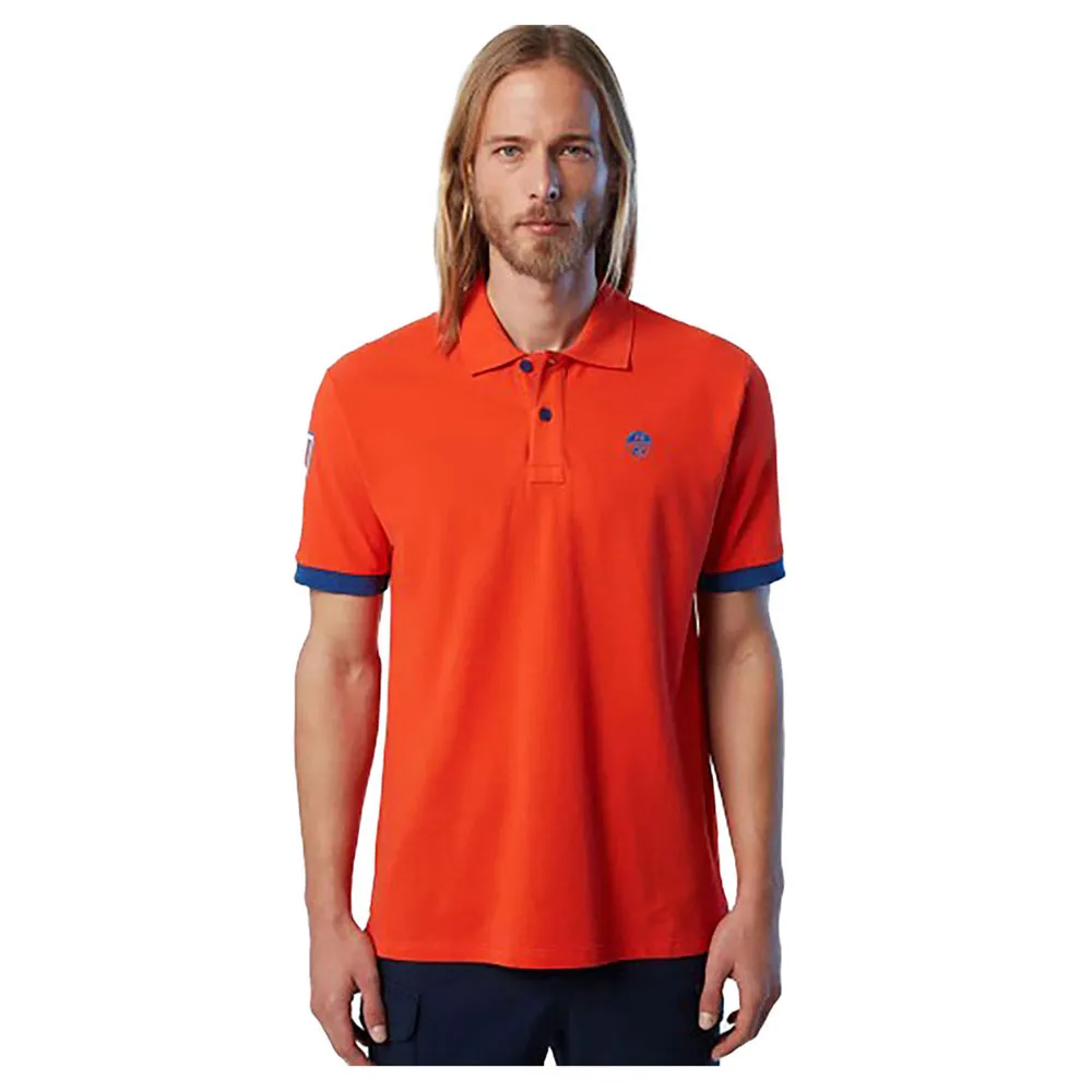 Поло с коротким рукавом North Sails 692411, оранжевый
Поло с коротким рукавом North Sails 692411, оранжевый