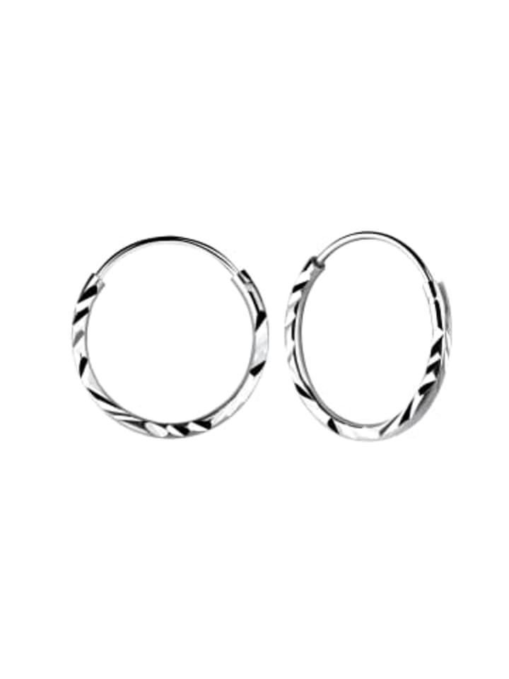 Alexander York Серьги-кольца с бриллиантовой огранкой (16 мм) из серебра 925 пробы, 2 штуки
Alexander York Серьги-кольца с бриллиантовой огранкой (16 мм) из серебра 925 пробы, 2 штуки