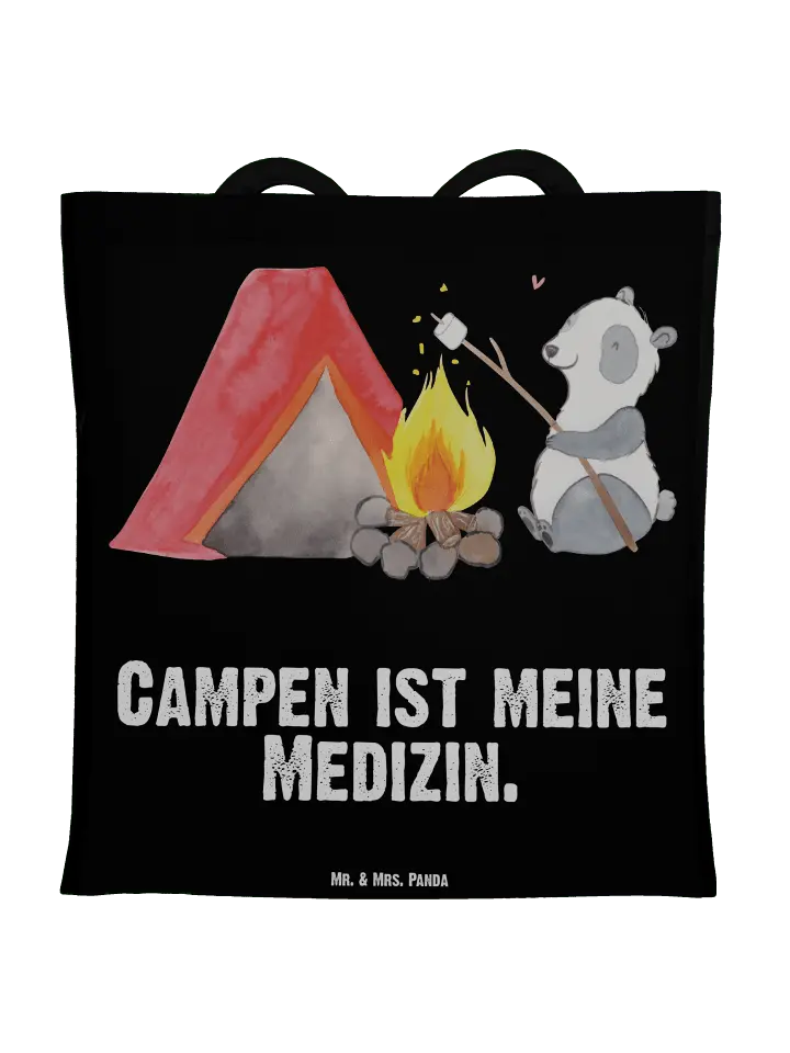 Сумка для переноски Mr & Mrs Panda Panda Campen, черный 
Сумка для переноски Mr & Mrs Panda Panda Campen, черный