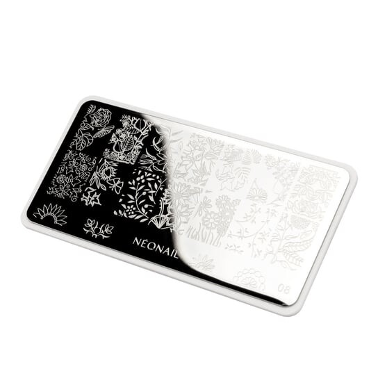 Штамповая пластина NEONAIL STAMPING PLATE 08 
Штамповая пластина NEONAIL STAMPING PLATE 08