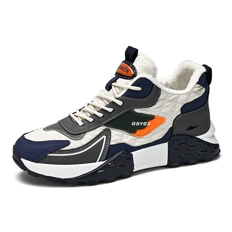 Противоскользящие и износостойкие теплые повседневные туфли для мужчин Kuding, Beige Blue
Противоскользящие и износостойкие теплые повседневные туфли для мужчин Kuding, Beige Blue