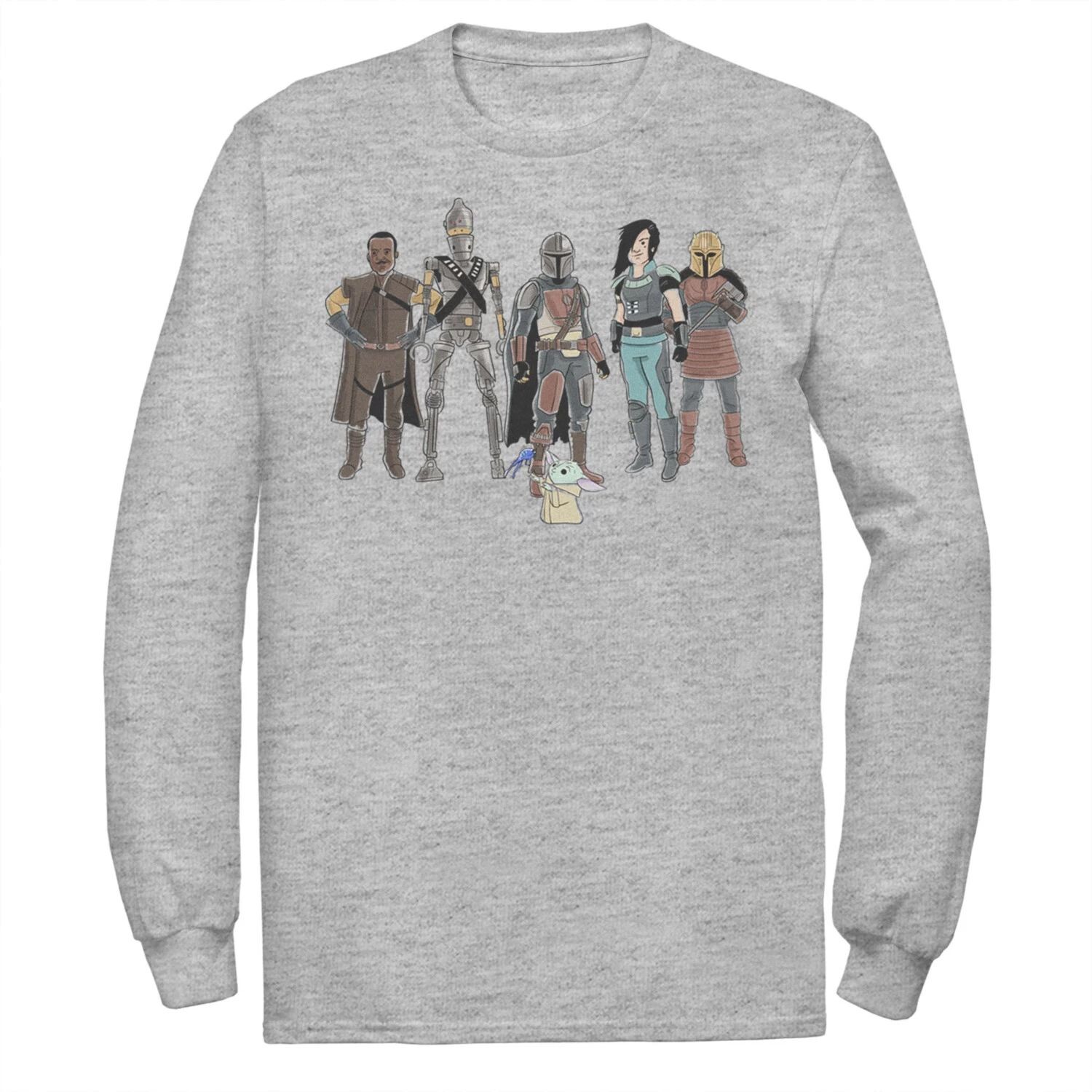 Мужская футболка с изображением анимированного персонажа «Звездные войны Мандалорец» Licensed Character, Серый, Мужская футболка с изображением анимированного персонажа «Звездные войны Мандалорец» Licensed Character
Мужская футболка с изображением анимированного персонажа «Звездные войны Мандалорец» Licensed Character, Серый, Мужская футболка с изображением анимированного персонажа «Звездные войны Мандалорец» Licensed Character