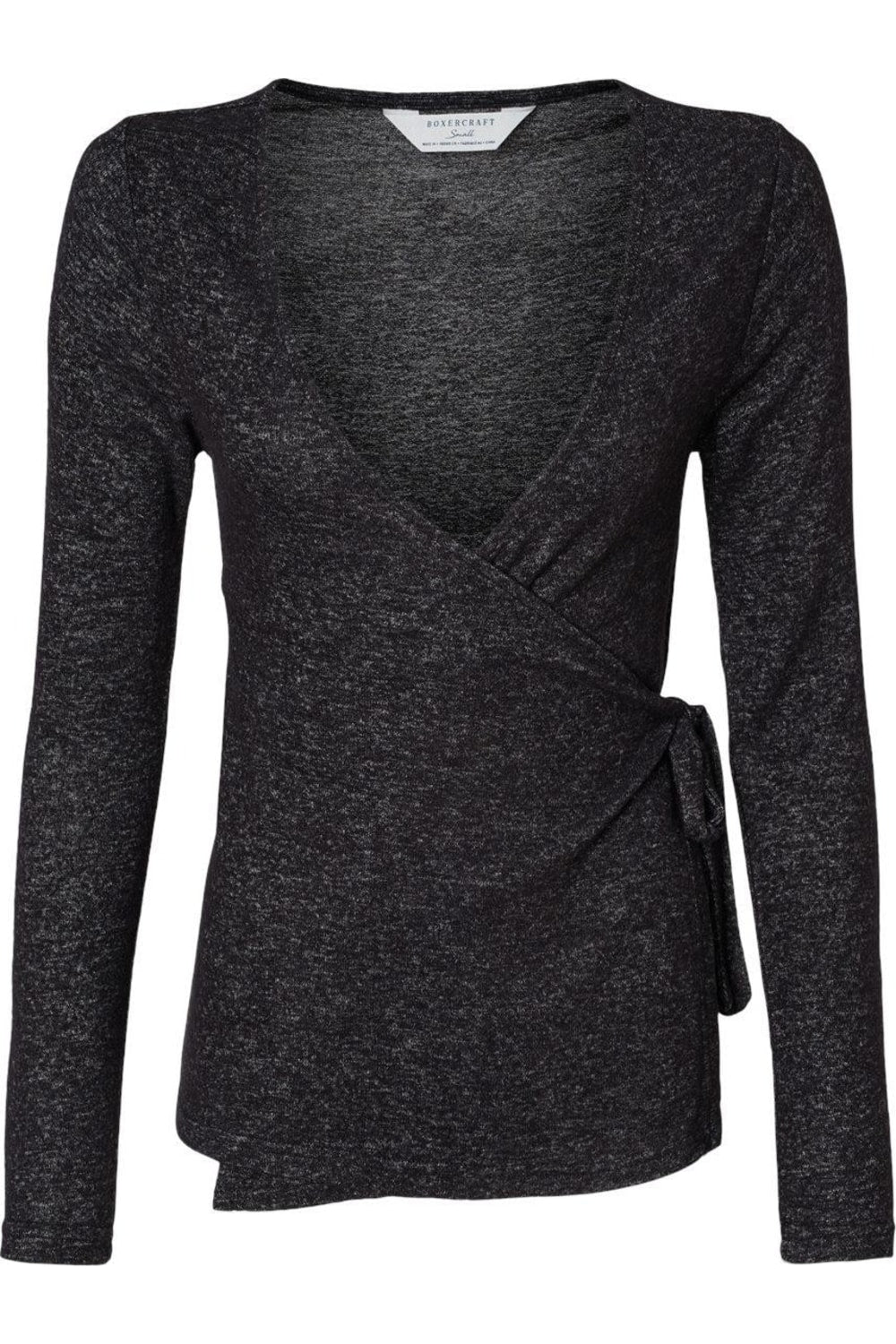 Женский топ-обертка Boxercraft Cuddle Wrap, цвет black heather
Женский топ-обертка Boxercraft Cuddle Wrap, цвет black heather