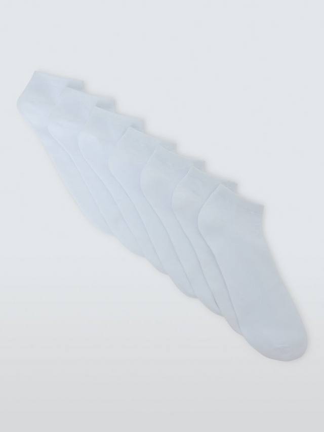 Хлопок смесь тренер носки John Lewis, белый
Хлопок смесь тренер носки John Lewis, белый