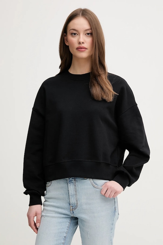 Хлопковая толстовка United Colors Of Benetton, черный
Хлопковая толстовка United Colors Of Benetton, черный