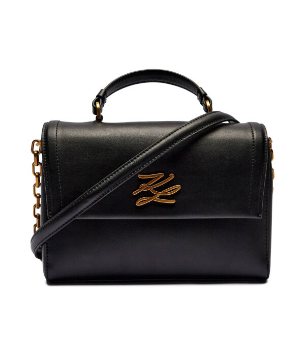 Кожаная сумочка к/автограф Karl Lagerfeld, черный
Кожаная сумочка к/автограф Karl Lagerfeld, черный