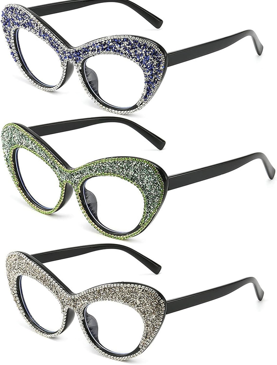 Солнцезащитные очки Willochra Cat Eye Diamond для женщин, 2022 год, прозрачные линзы, хрустальные винтажные очки со стразами, очки с защитой от УФ-излучения UV400, 3pcs-white&green&blue
Солнцезащитные очки Willochra Cat Eye Diamond для женщин, 2022 год, прозрачные линзы, хрустальные винтажные очки со стразами, очки с защитой от УФ-излучения UV400, 3pcs-white&green&blue