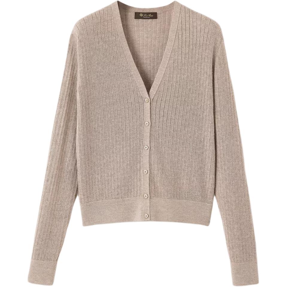 SS26 Кашемировый свитер Women's Loro Piana, серый cord
SS26 Кашемировый свитер Women's Loro Piana, серый cord