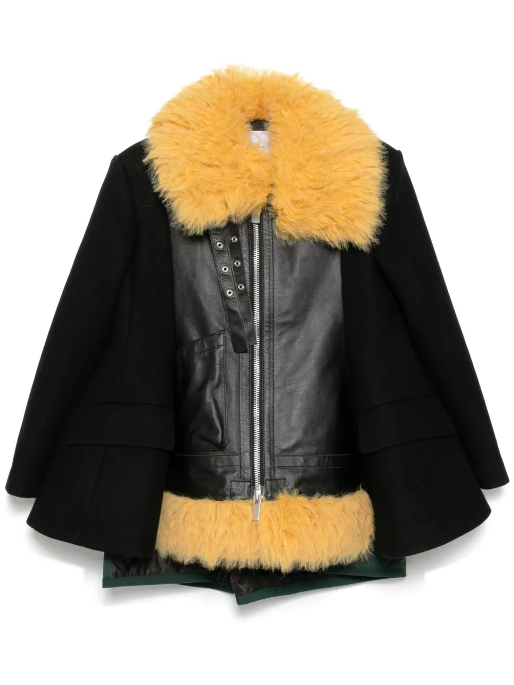 Пиджак со вставками SACAI, черный
Пиджак со вставками SACAI, черный