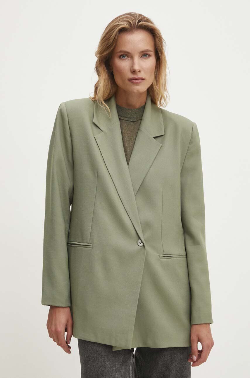 Пиджак Answear Lab, зеленый 
Пиджак Answear Lab, зеленый