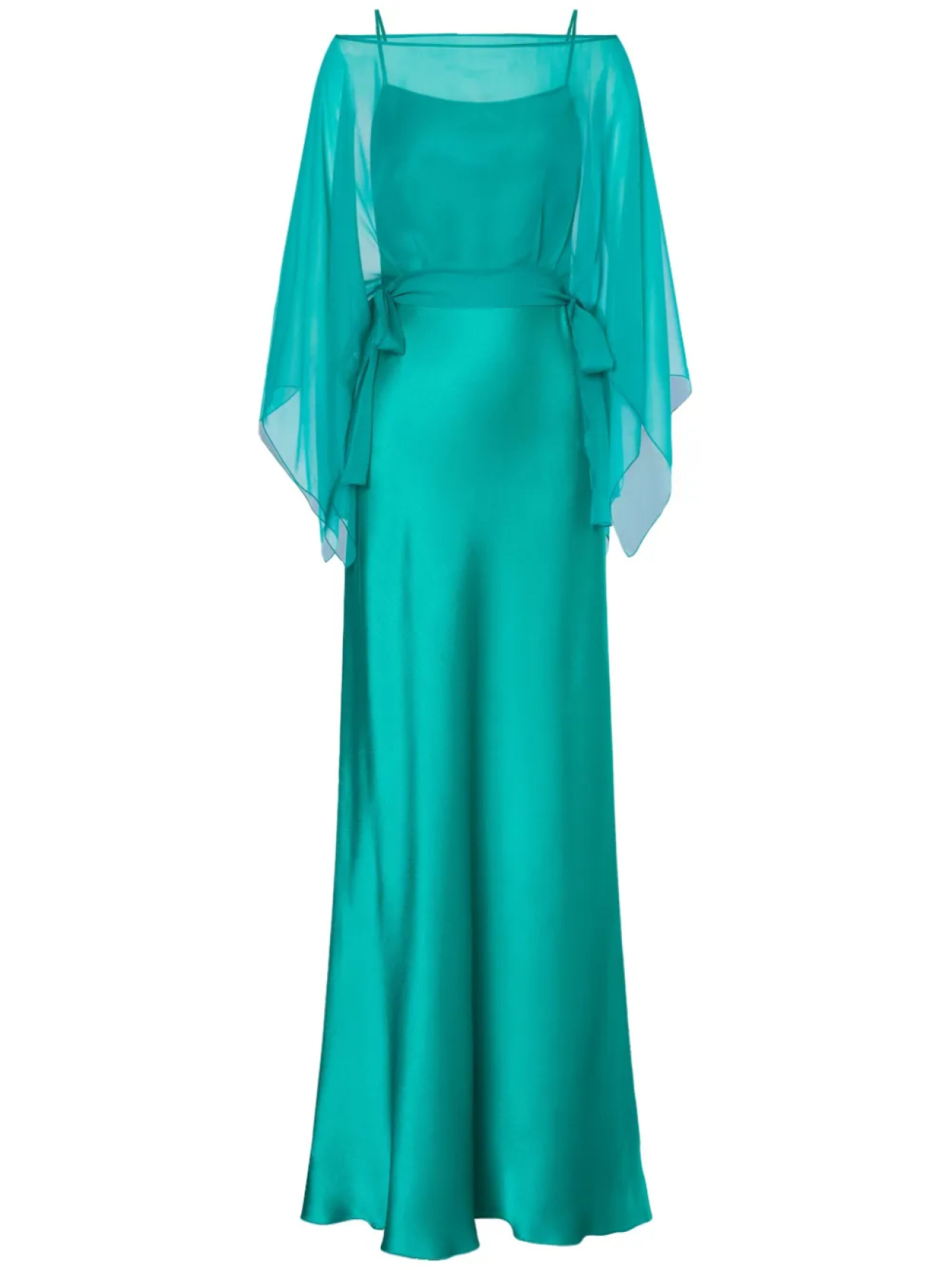 Alberta Ferretti расклешенное платье макси, зеленый
Alberta Ferretti расклешенное платье макси, зеленый