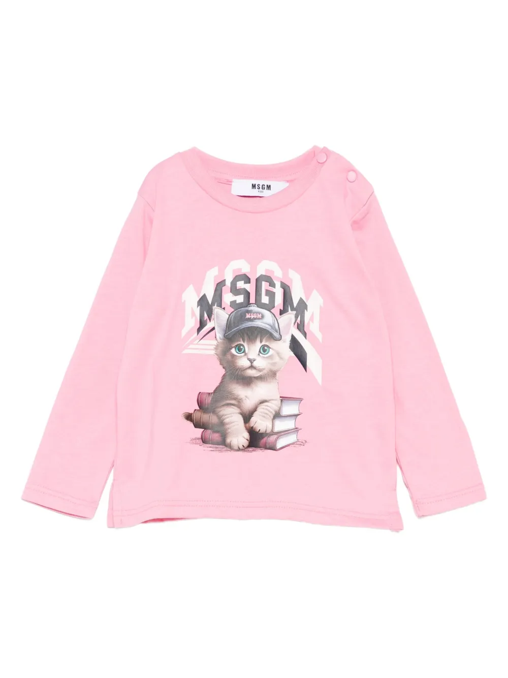 Футболка с длинными рукавами и принтом Msgm Kids, розовый
Футболка с длинными рукавами и принтом Msgm Kids, розовый