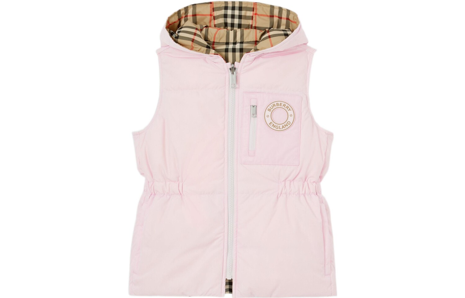 Детский жилет Burberry, цвет Pink 
Детский жилет Burberry, цвет Pink