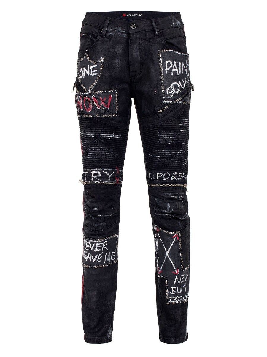 Узкие джинсы CIPO & BAXX, черный
Узкие джинсы CIPO & BAXX, черный