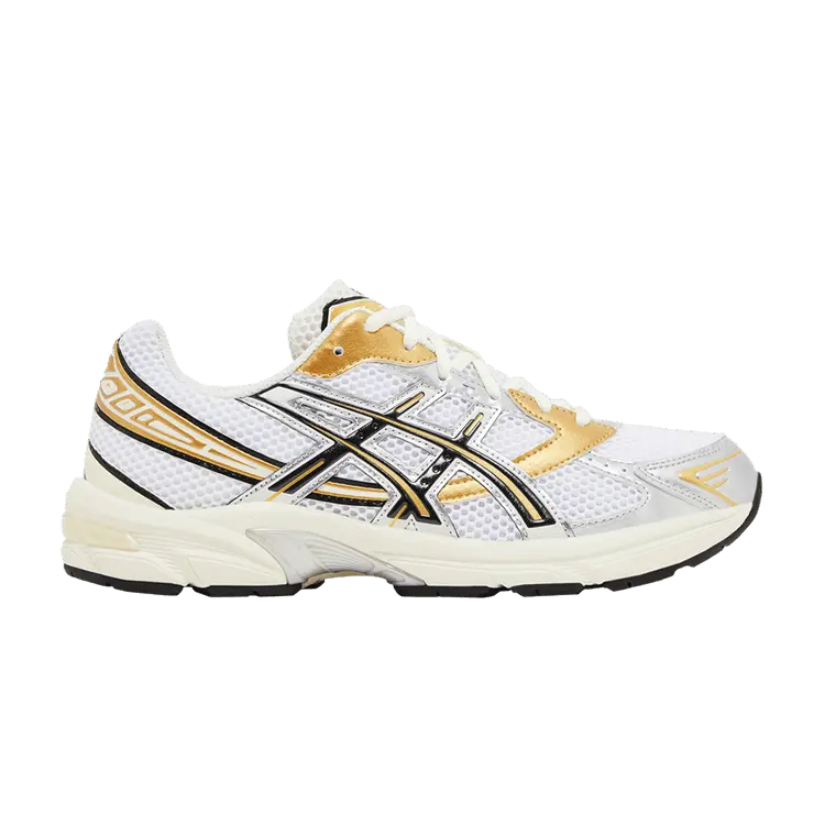 Кроссовки ASICS Gel 1130 'White Black Gold', золотой 
Кроссовки ASICS Gel 1130 'White Black Gold', золотой