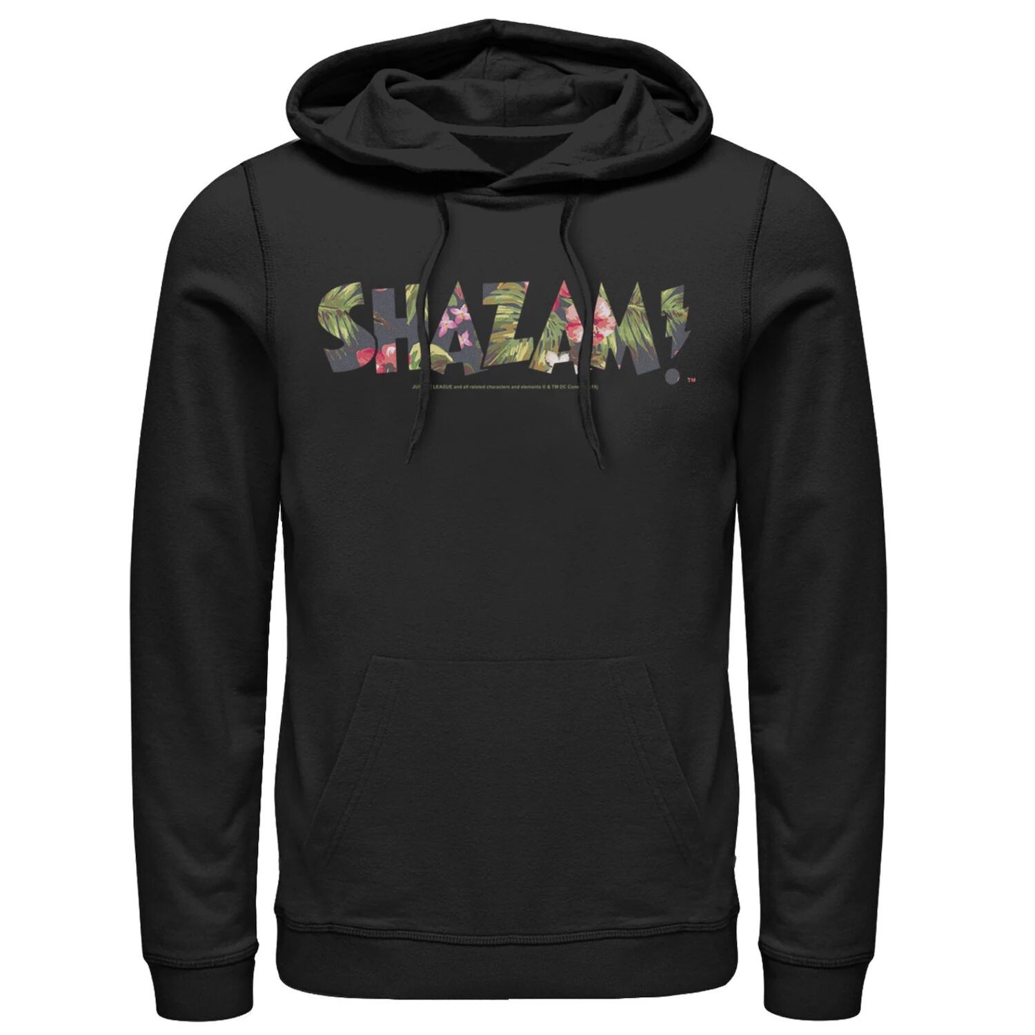 Мужская толстовка с тропическим логотипом Shazam, Black DC Comics, черный
Мужская толстовка с тропическим логотипом Shazam, Black DC Comics, черный