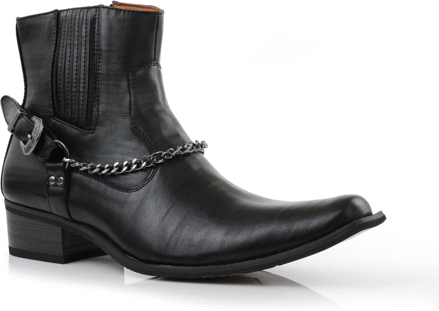 Коллекция мужских вестерн-бутс Ferro Aldo | Повседневные и классические ботинки до щиколотки в стилях ковбой, челси и байкер для мужчин, 1. Black
Коллекция мужских вестерн-бутс Ferro Aldo | Повседневные и классические ботинки до щиколотки в стилях ковбой, челси и байкер для мужчин, 1. Black