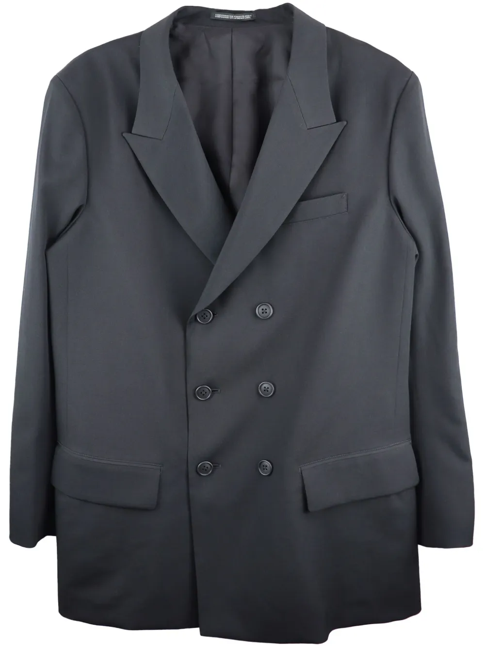 Шерстяной пиджак Y's, черный 
Шерстяной пиджак Y's, черный