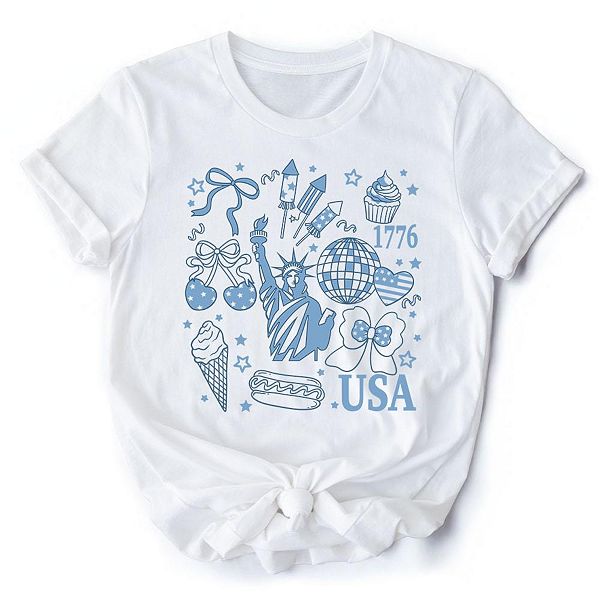 Футболка Liberty retro coquette, 1776 patriotic 4th of july Ornamentallyyou, White
Футболка Liberty retro coquette, 1776 patriotic 4th of july Ornamentallyyou, White