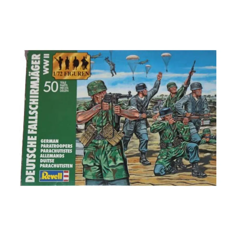 Немецкие десантники, WWII Models (1:72) (Revell/Monogram)
Немецкие десантники, WWII Models (1:72) (Revell/Monogram)