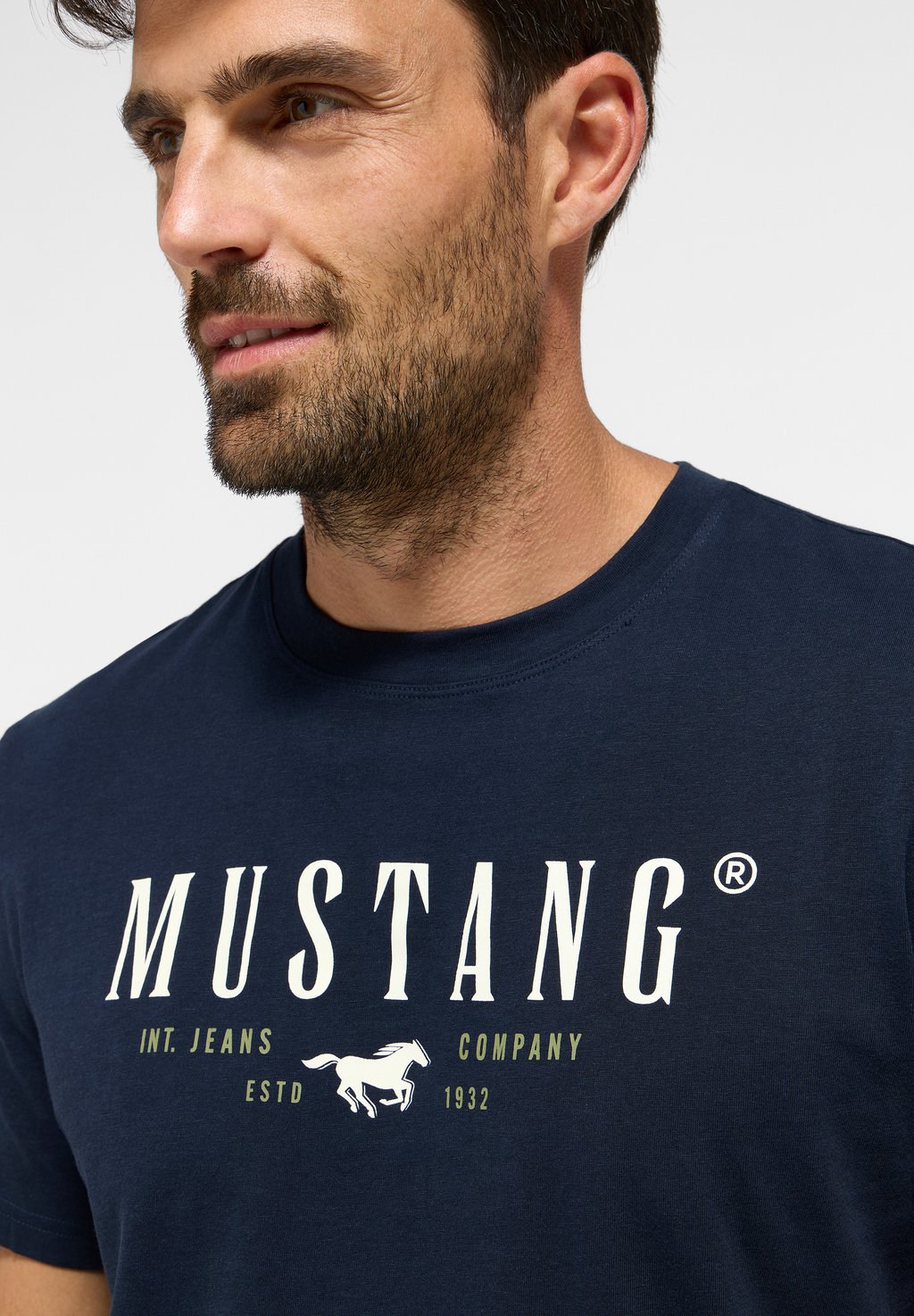 Футболка с принтом Mustang, синий
Футболка с принтом Mustang, синий