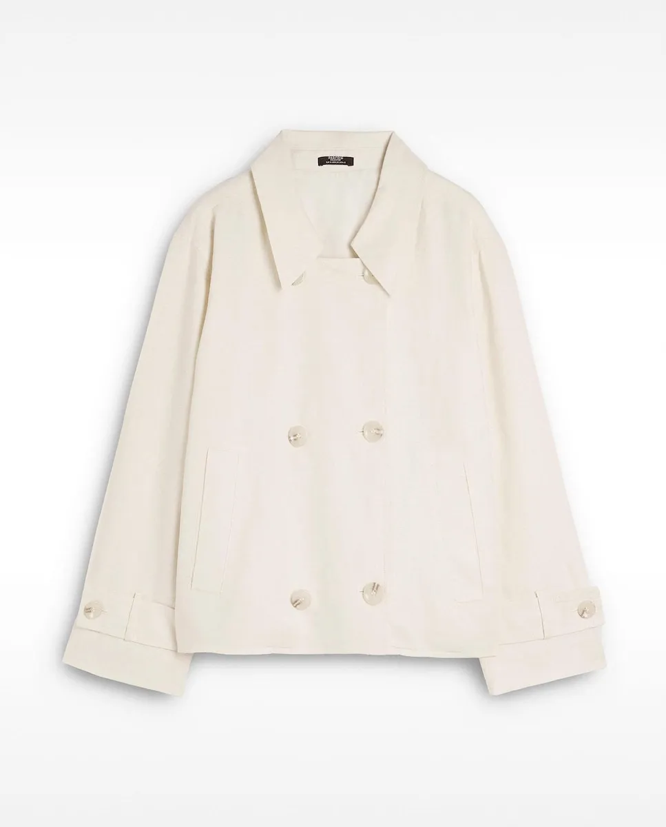 Женское короткое пальто с лацканами и застежкой на пуговицы Parfois, светло-бежевый
Женское короткое пальто с лацканами и застежкой на пуговицы Parfois, светло-бежевый