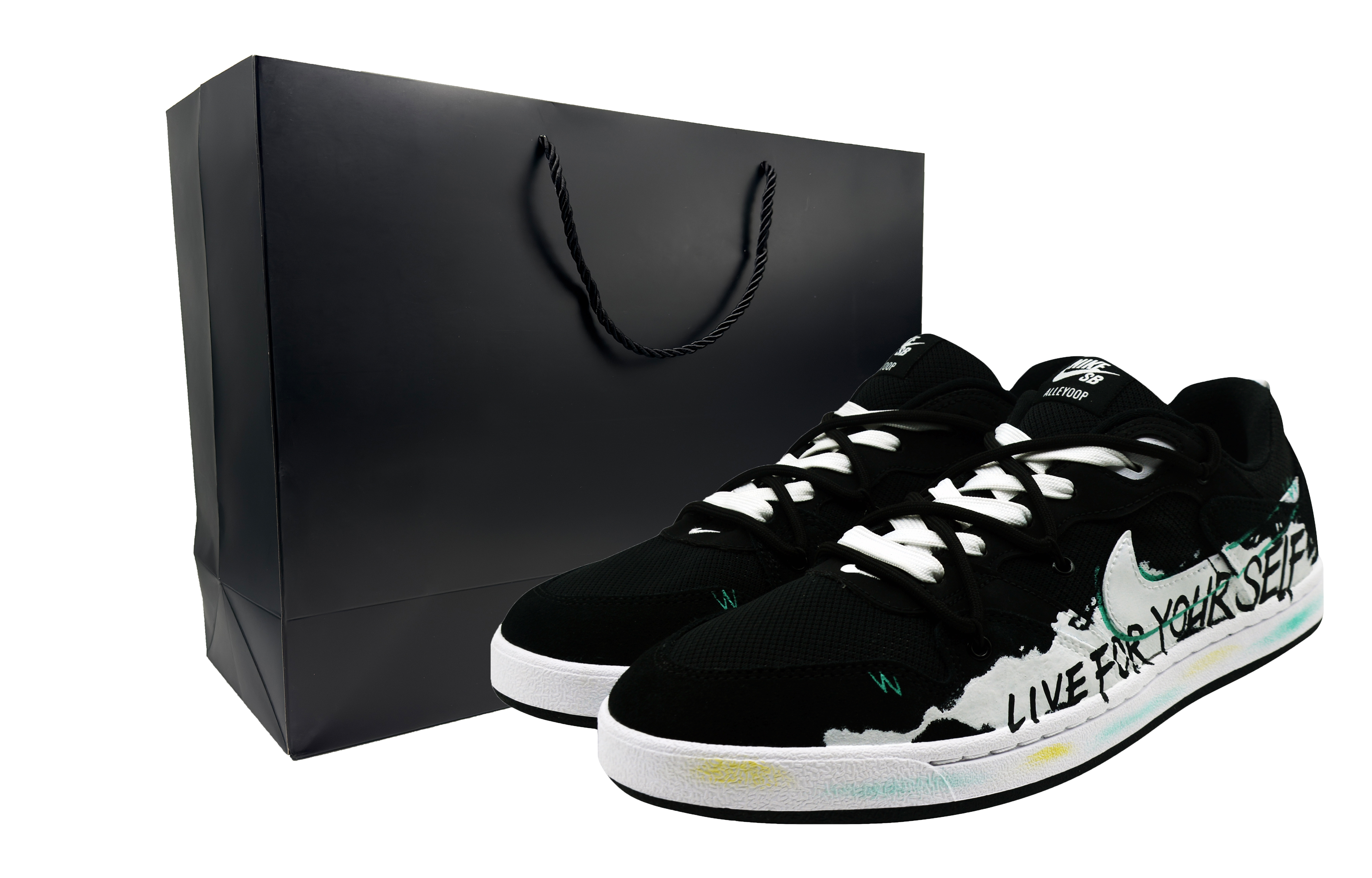 Nike SB Alleyoop Independent Declaration, износостойкие низкие кроссовки для скейтбординга, мужские, черные
Nike SB Alleyoop Independent Declaration, износостойкие низкие кроссовки для скейтбординга, мужские, черные