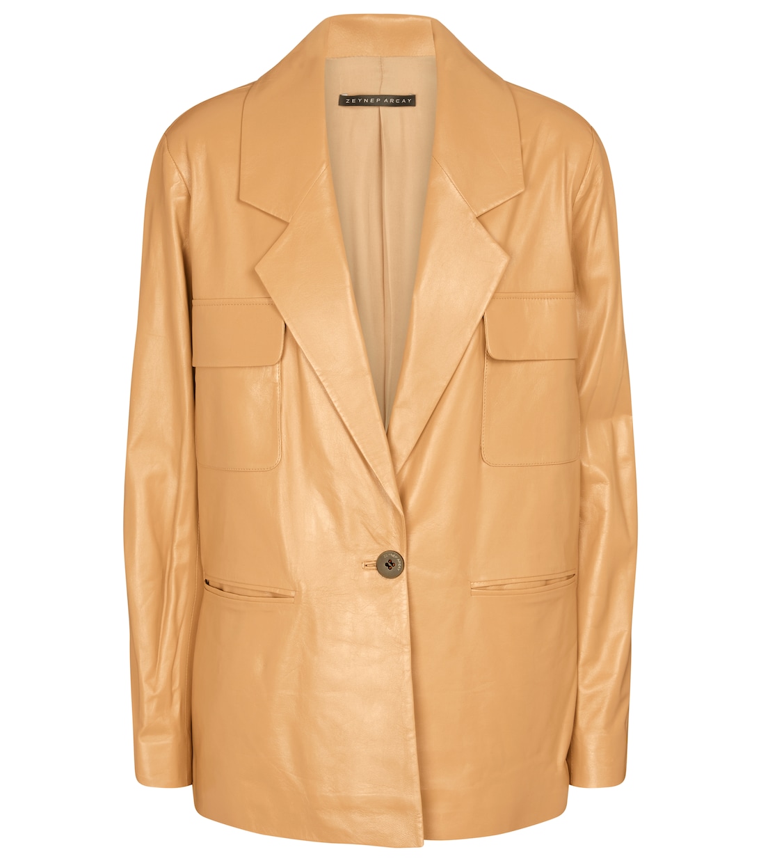 Кожаный блейзер Zeynep Arçay, Sand Balm
Кожаный блейзер Zeynep Arçay, Sand Balm