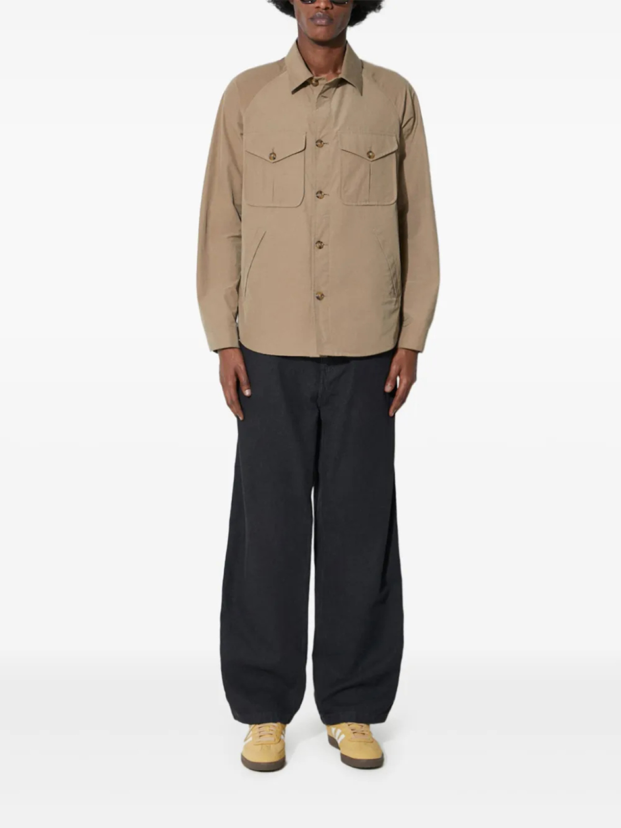 Куртка-рубашка Baracuta с накладными карманами, нейтральный
Куртка-рубашка Baracuta с накладными карманами, нейтральный