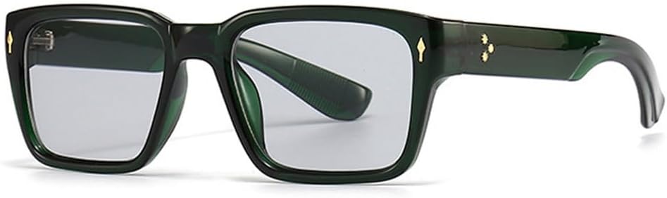 Солнцезащитные очки в стиле ретро с заклепками для женщин, модные градиентные очки с защитой от УФ-излучения UV400, трендовые солнцезащитные очки для мужчин TKKTLLT, Green Light Gray
Солнцезащитные очки в стиле ретро с заклепками для женщин, модные градиентные очки с защитой от УФ-излучения UV400, трендовые солнцезащитные очки для мужчин TKKTLLT, Green Light Gray