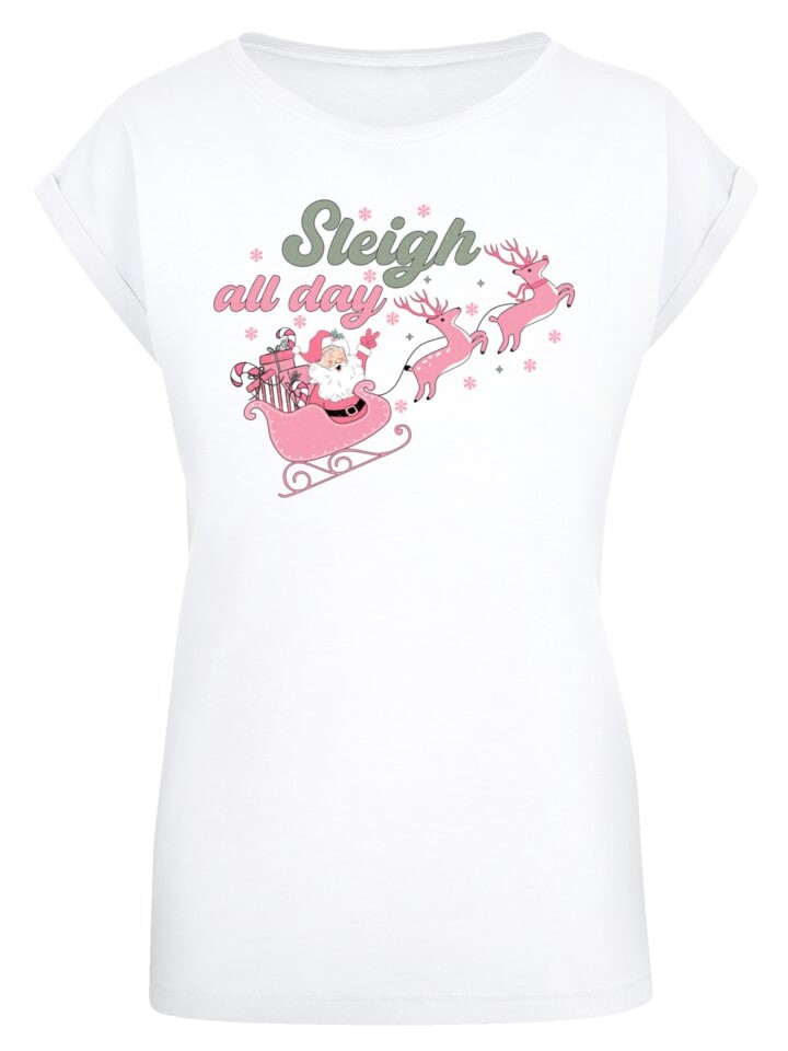 Футболка F4NT4STIC Extended Shoulder T-Shirt Sleigh all day Santas Reindeers, белый
Футболка F4NT4STIC Extended Shoulder T-Shirt Sleigh all day Santas Reindeers, белый
