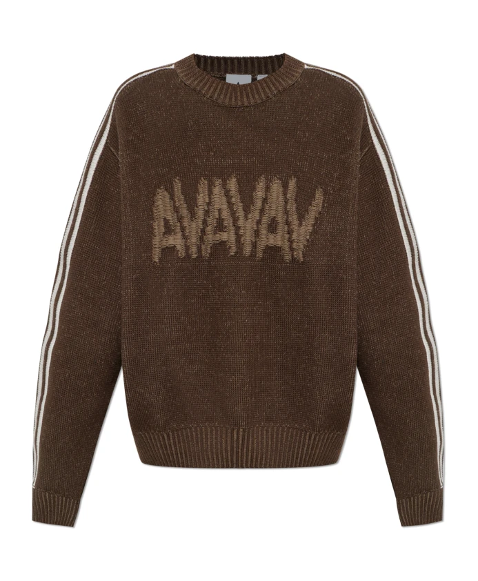 Вязаный свитер Avavav Adidas Originals, коричневый
Вязаный свитер Avavav Adidas Originals, коричневый
