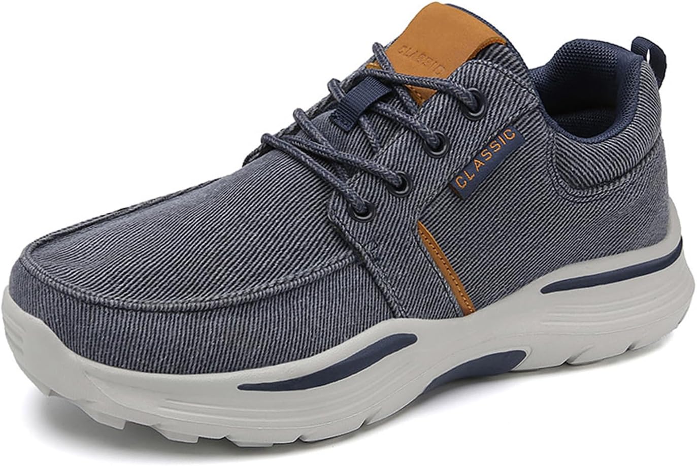 Мужские кроссовки Canvas с широкой посадкой, повседневные, с легкой подошвой против скольжения, с поддержкой свода стопы, модные кроссовки, обувь для лодки, ортопедическая обувь Aceptolcom, синий
Мужские кроссовки Canvas с широкой посадкой, повседневные, с легкой подошвой против скольжения, с поддержкой свода стопы, модные кроссовки, обувь для лодки, ортопедическая обувь Aceptolcom, синий