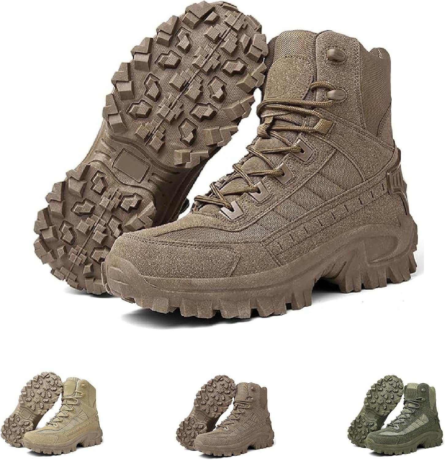 Мужские ортопедические ботинки с защитой от проколов, легкие тактические водонепроницаемые ботинки, подходят для походов и приключений Generic, коричневый
Мужские ортопедические ботинки с защитой от проколов, легкие тактические водонепроницаемые ботинки, подходят для походов и приключений Generic, коричневый