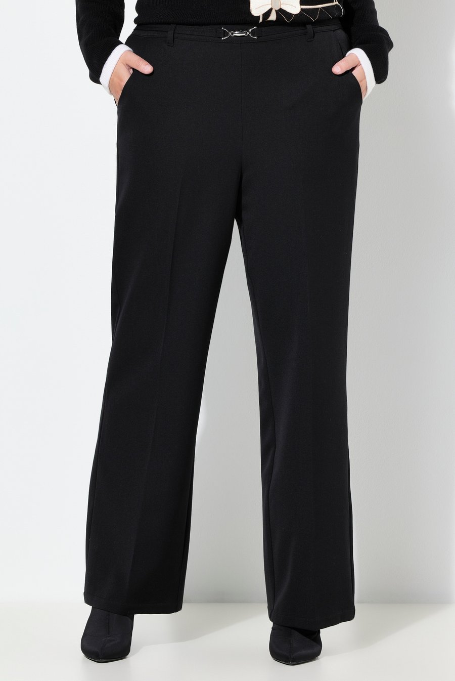 Брюки MIAMODA BUSINESS GERADES BEIN, ZIERGÜRTEL MIT SCHLIESSE, Black
Брюки MIAMODA BUSINESS GERADES BEIN, ZIERGÜRTEL MIT SCHLIESSE, Black