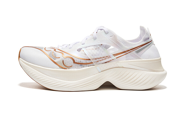 Мужские кроссовки для бега Saucony Endorphin Elite, белое золото 
Мужские кроссовки для бега Saucony Endorphin Elite, белое золото